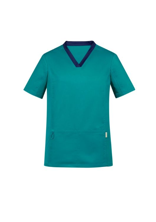 Picture of Mens Riley Stretch Scrub Top