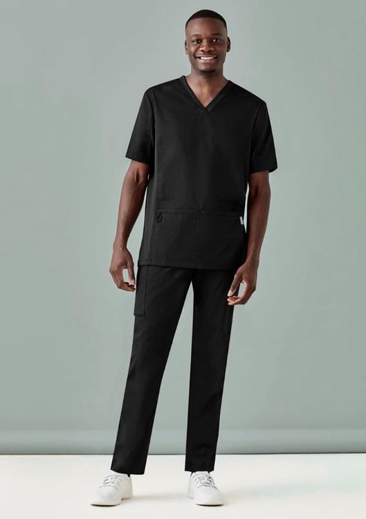 Picture of Mens Riley Stretch Scrub Top