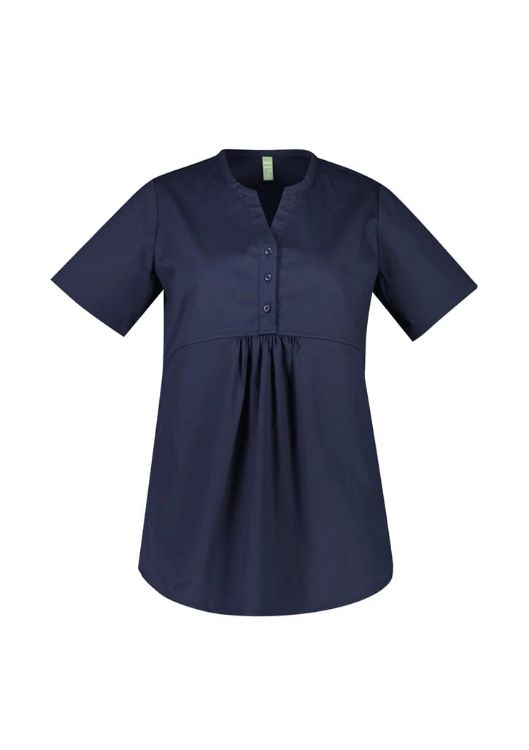 Picture of Womens Rose Tunic Scrub Top