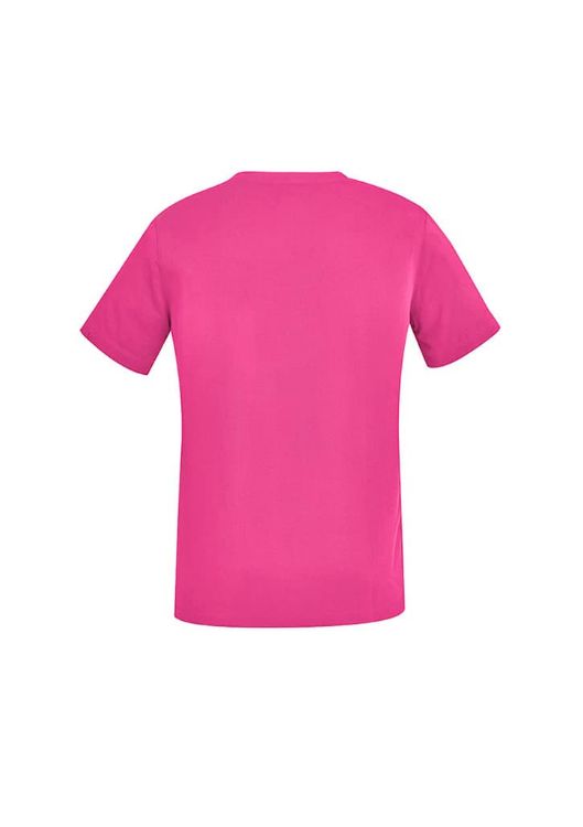 Picture of Unisex Pink V-Neck Scrub Top