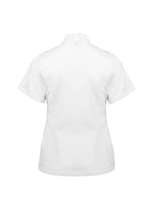 Picture of Womens Alfresco Short Sleeve Chef Jacket