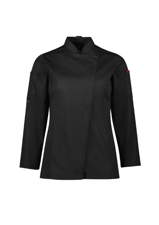 Picture of Womens Alfresco Long Sleeve Chef Jacket