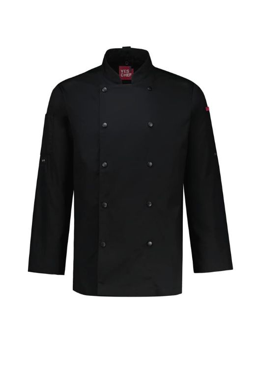 Picture of Mens Gusto Long Sleeve Chef Jacket