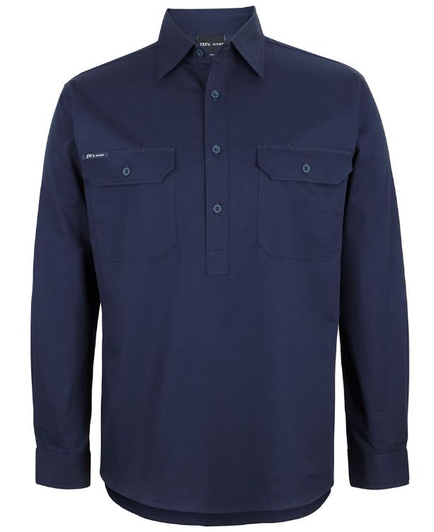 Picture of JB's Close Front L/S 150g Work Shirt
