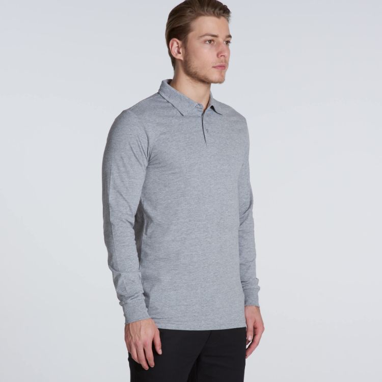 Picture of Chad Long Sleeve Polo