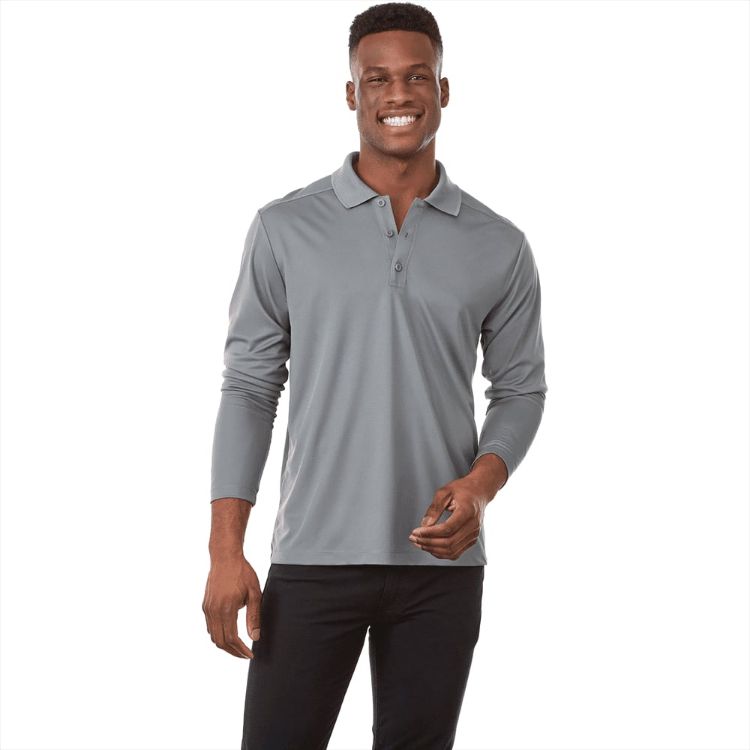 Picture of Mori Long Sleeve Polo - Mens