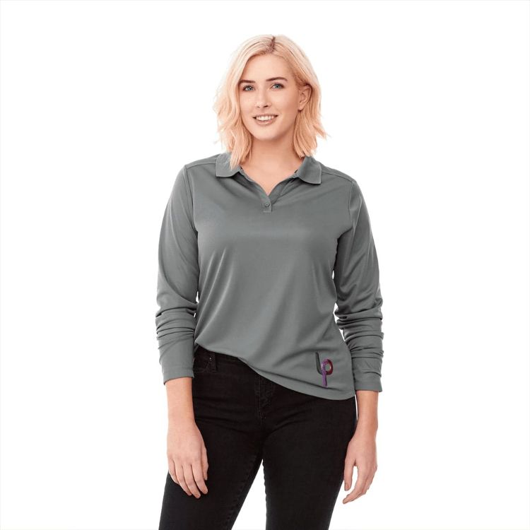 Picture of Mori Long Sleeve Polo - Womens