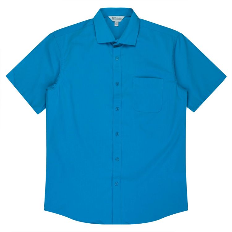 Picture of MOSMAN MENS SHIRT SHORT SLEEVE