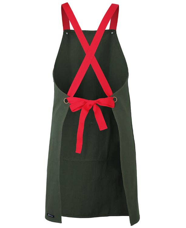 Picture of JB's Cross Back Canvas Apron (Without Straps)