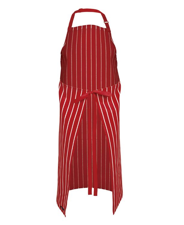 Picture of JB's Bib Striped Apron with Pocket