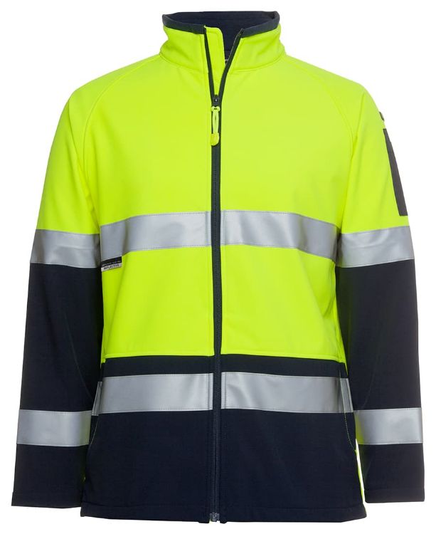 Picture of JB's Hi Vis 4602.1 (D+N) Softshell Jacket