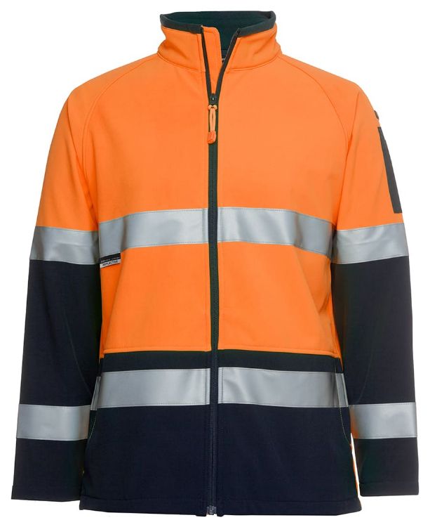 Picture of JB's Hi Vis 4602.1 (D+N) Softshell Jacket