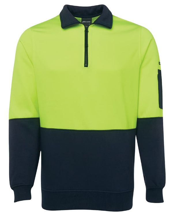 Picture of JB's Hi Vis 1/2 Zip Fleecy