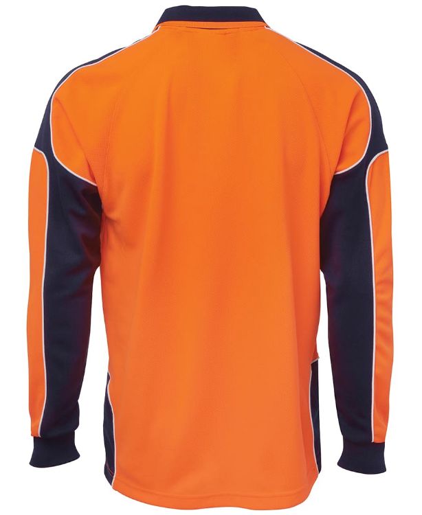 Picture of JB's Hi Vis L/S Arm Panel Polo