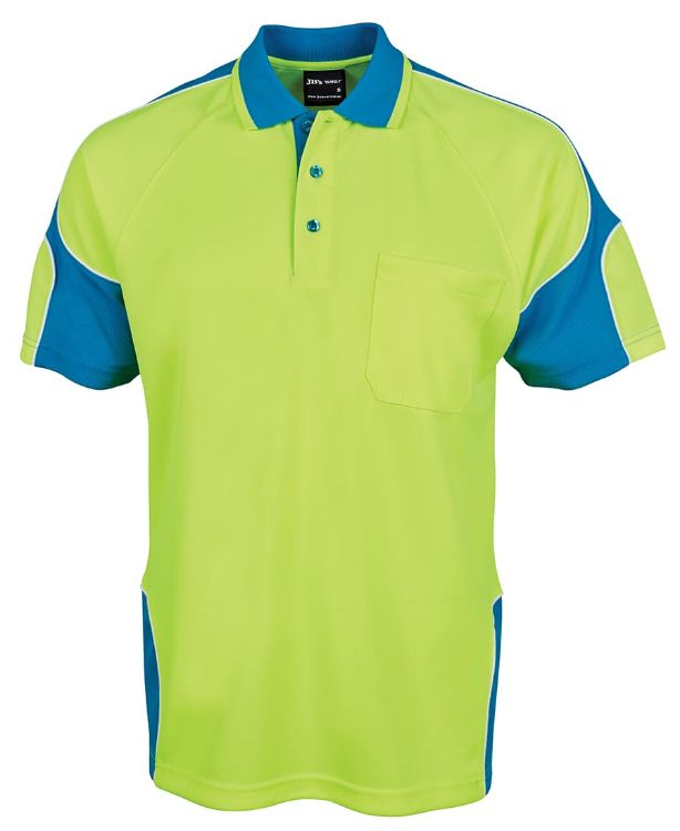 Picture of JB's Hi Vis S/S Arm Panel Polo