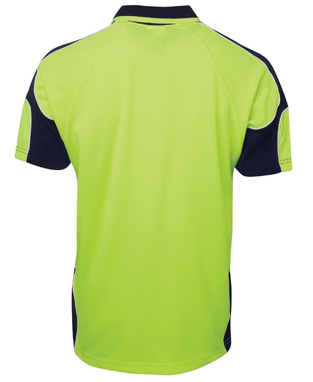 Picture of JB's Hi Vis S/S Arm Panel Polo