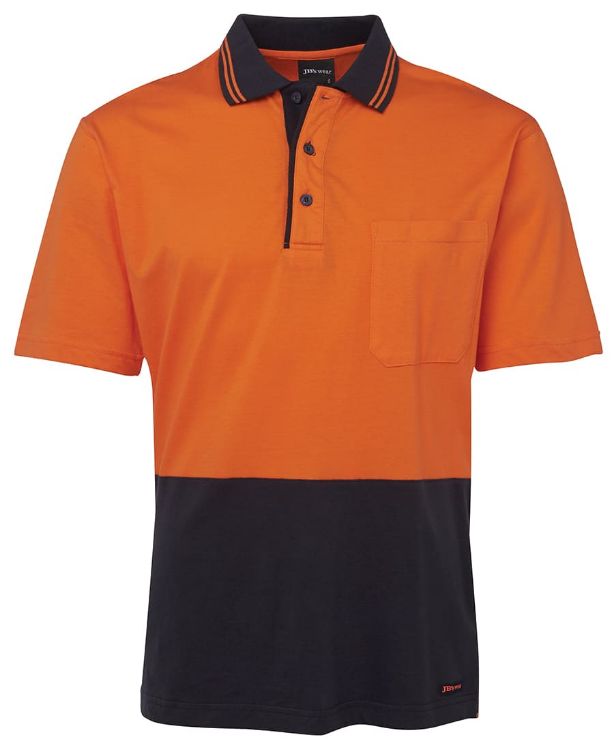 Picture of JB's Hi Vis S/S Cotton Polo