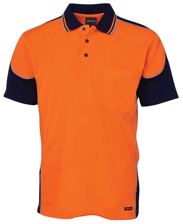 Picture of JB's Hi Vis Contrast Piping Polo