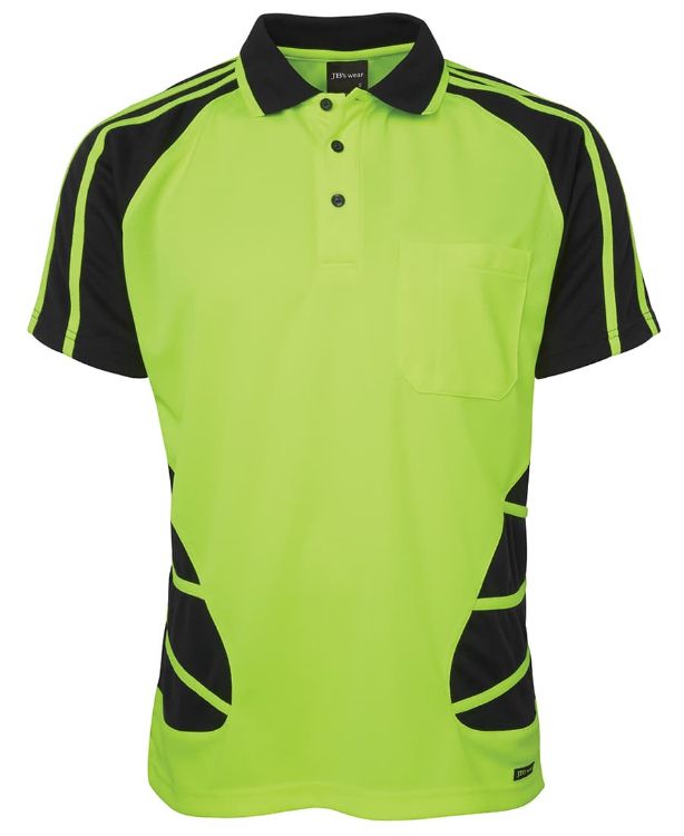 Picture of JB's Hi Vis S/S Spider Polo