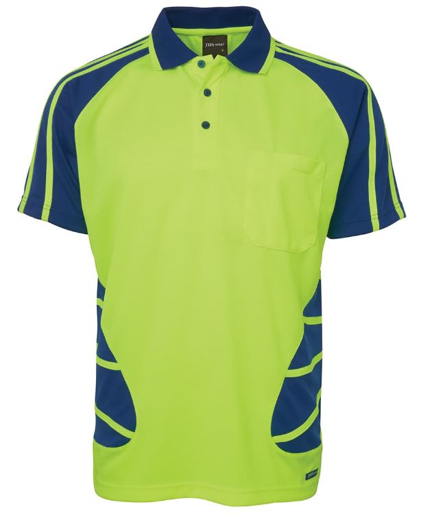 Picture of JB's Hi Vis S/S Spider Polo