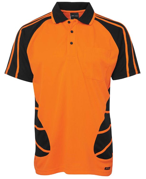 Picture of JB's Hi Vis S/S Spider Polo