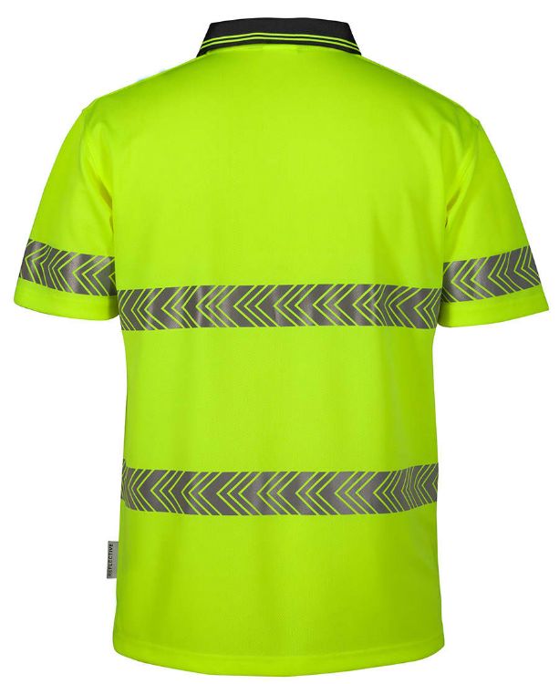 Picture of JB'S Hi Vis S/S  Segmented Tape Polo