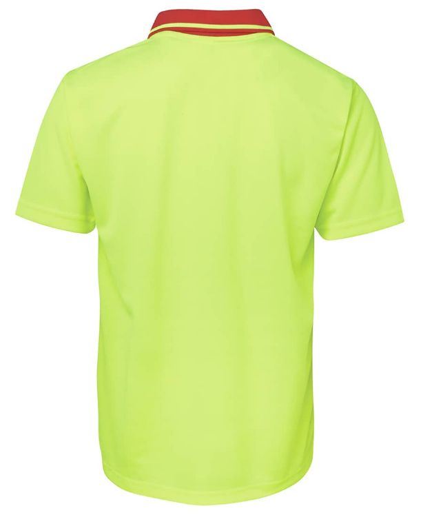 Picture of JB's Adults and Kids Hi Vis Non Cuff Traditional Polo