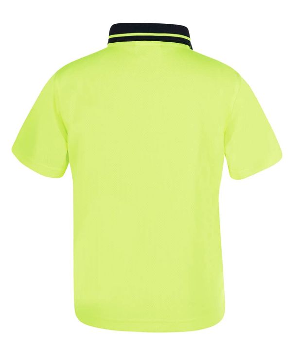 Picture of JB's Adults and Kids Hi Vis Non Cuff Traditional Polo