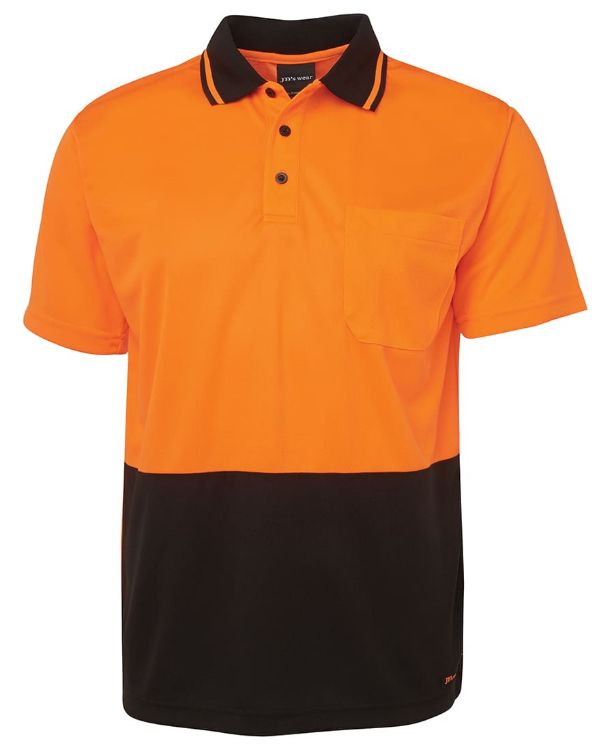 Picture of JB's Adults and Kids Hi Vis Non Cuff Traditional Polo