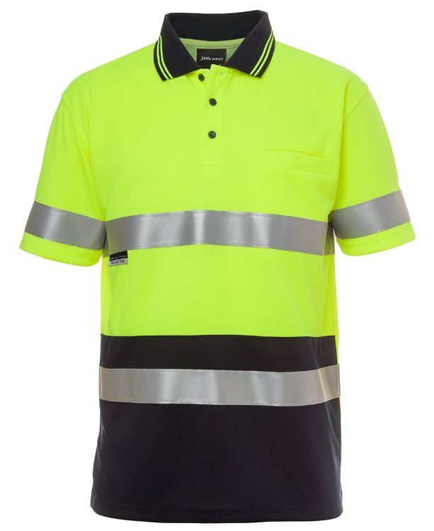 Picture of JB's Hi Vis S/S (D+N) Traditional Polo