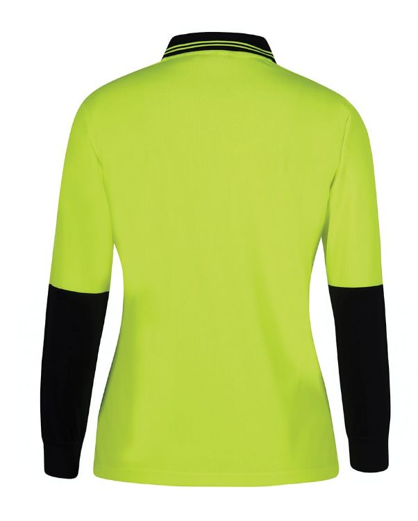 Picture of JB's Ladies Hi Vis L/S Comfort Polo