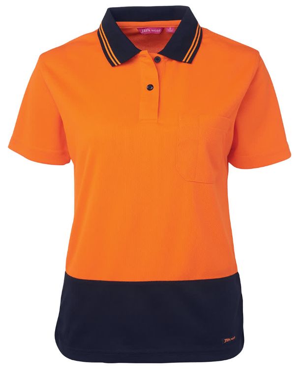 Picture of JB's Ladies Hi Vis S/S Comfort Polo