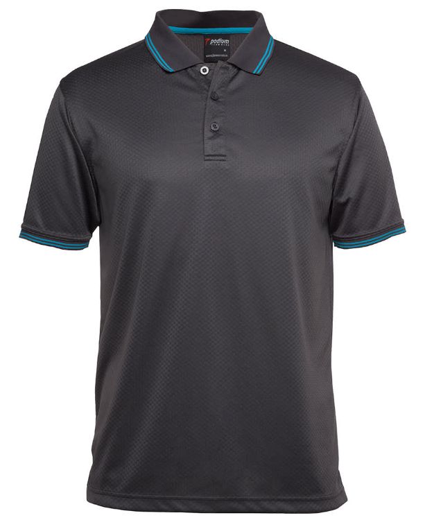 Picture of Podium Jacquard Contrast Polo