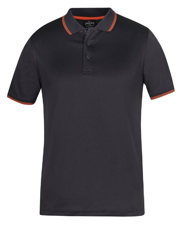 Picture of Podium Jacquard Contrast Polo