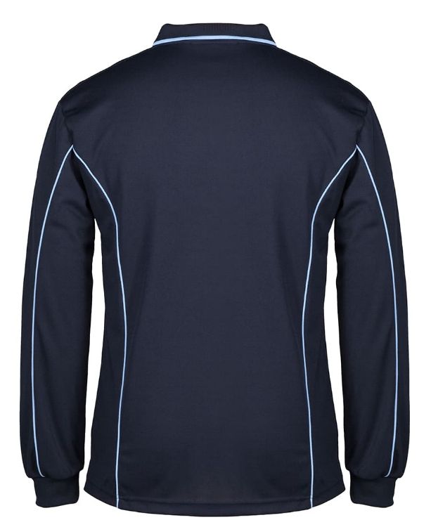 Picture of Podium L/S Piping Polo