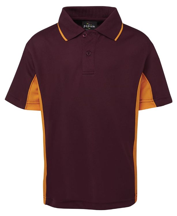 Picture of Podium Kids Contrast Polo