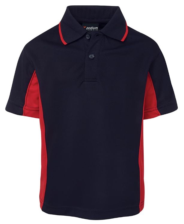 Picture of Podium Kids Contrast Polo