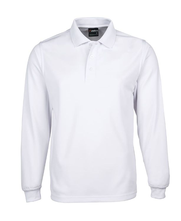 Picture of Podium Long Sleeve Poly Polo