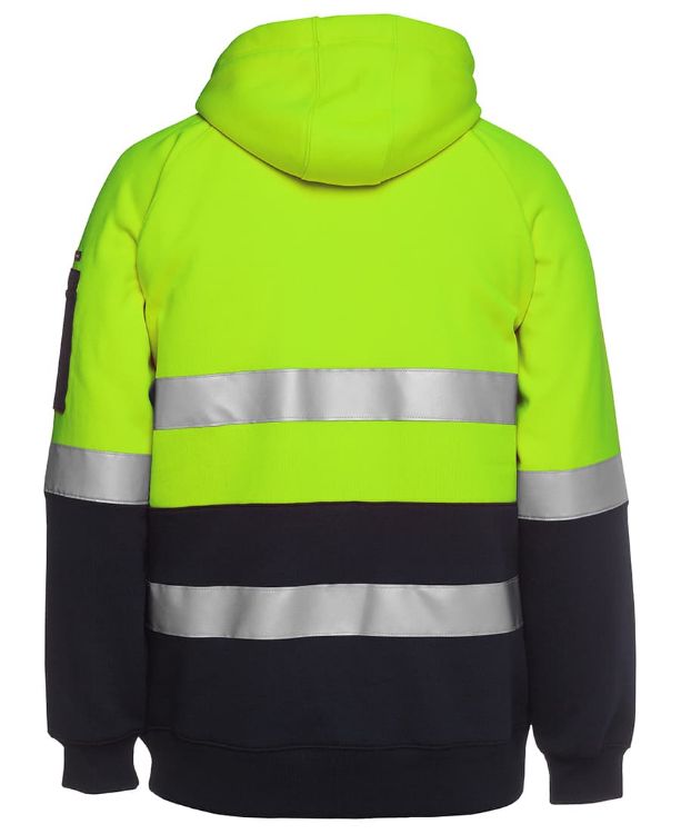 Picture of JB's Hi Vis (D+N) Full Zip Fleecy Hoodie