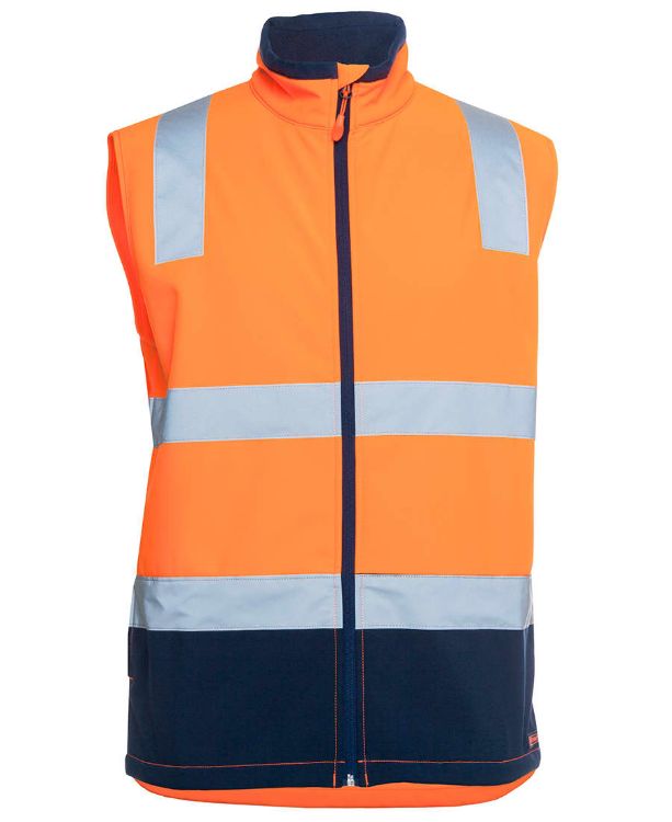 Picture of JB's Hi Vis (D+N) Three Layer Softshell Vest