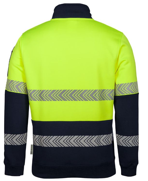 Picture of JB's Hi Vis ½ Zip Segmented Tape Fleecy