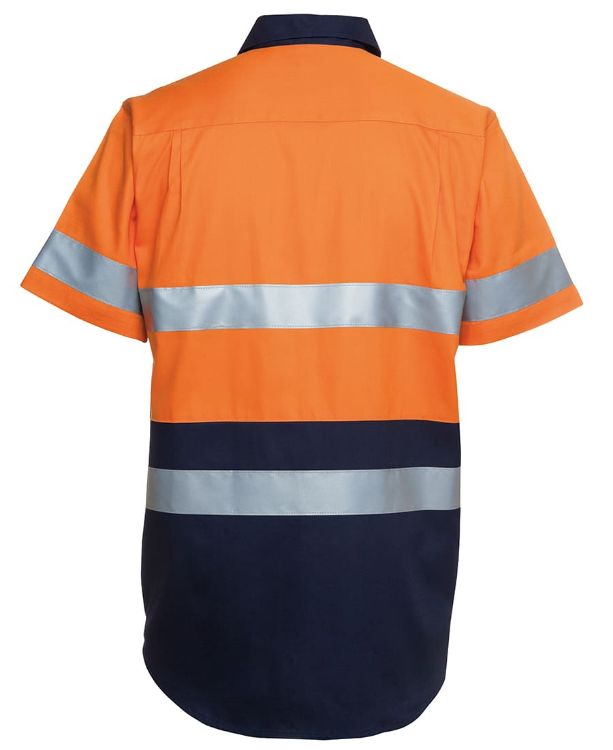 Picture of JB'S Hi Vis S/S (D+N) 190G Work Shirt