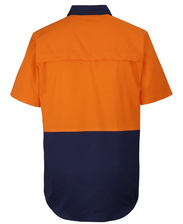 Picture of JB's Hi Vis Close Front S/S 150g Work Shirt