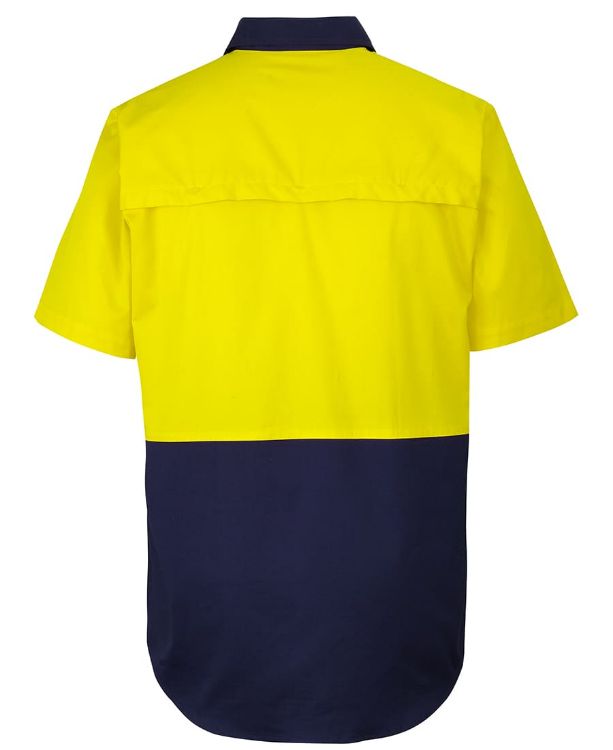 Picture of JB's Hi Vis Close Front S/S 150g Work Shirt