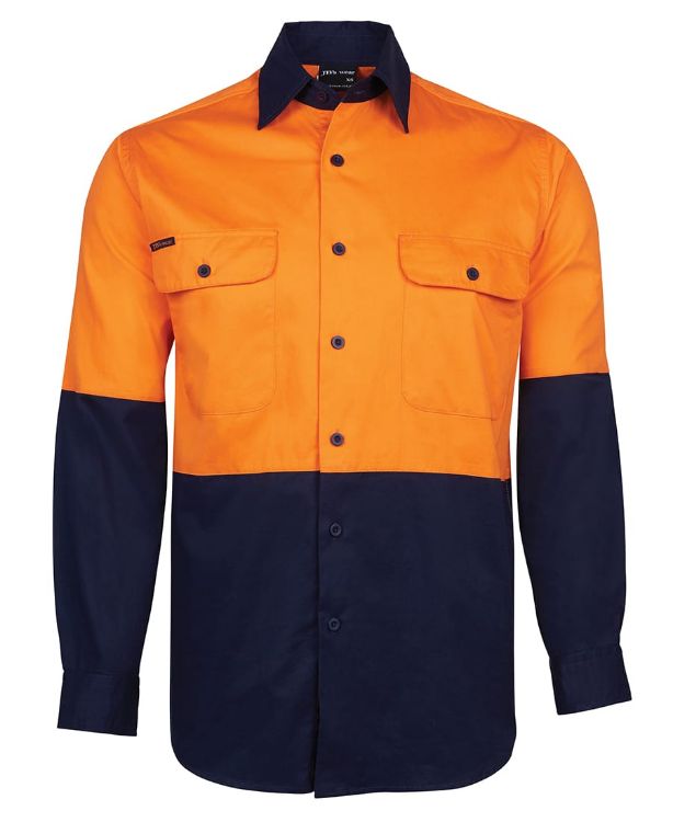 Picture of JB's Hi Vis L/S 150G Work Shirt