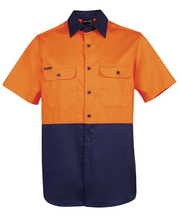 Picture of JB's Hi Vis S/S 150G Work Shirt