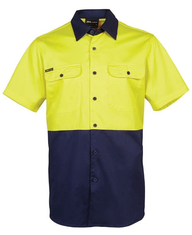 Picture of JB's Hi Vis S/S 150G Work Shirt