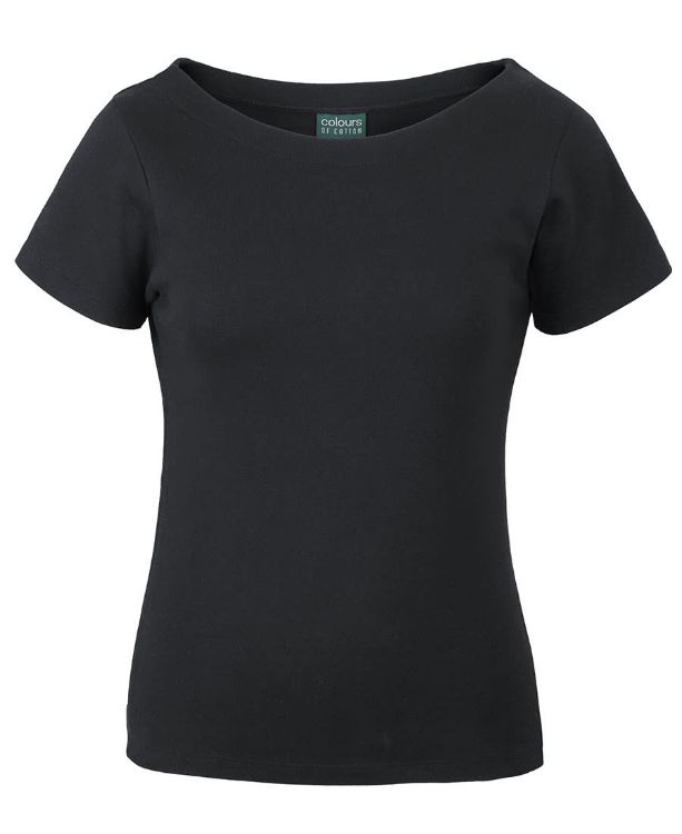 Picture of C of C Ladies Boat Neck Tee