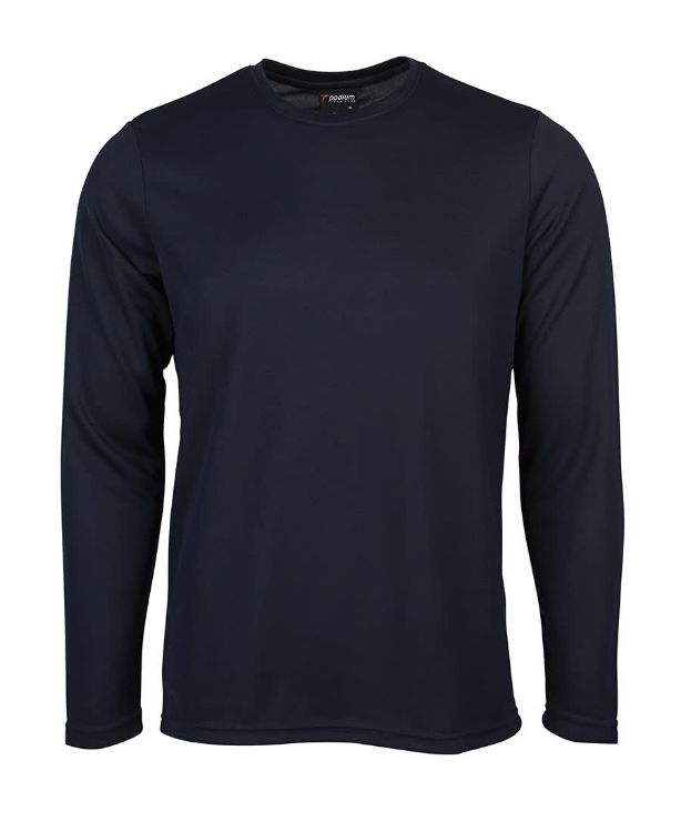 Picture of Podium Kids & Adults L/S Poly Tee