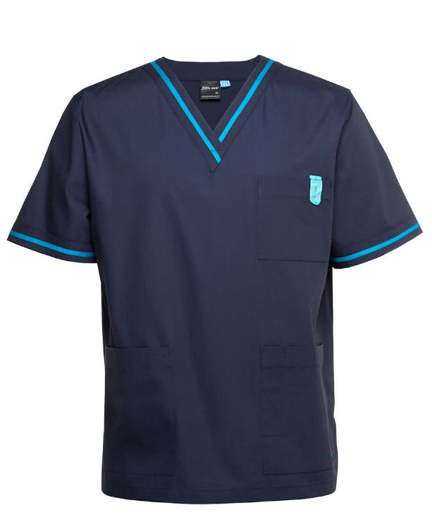 Picture of JB's Contrast Scrubs Top